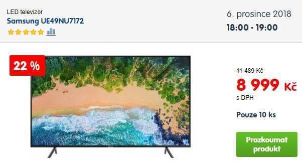 Ultra HD TV, HDR, Smart, 123cm, Samsung