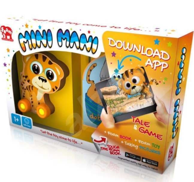 Interaktivní hračka Mini Mani Tygr