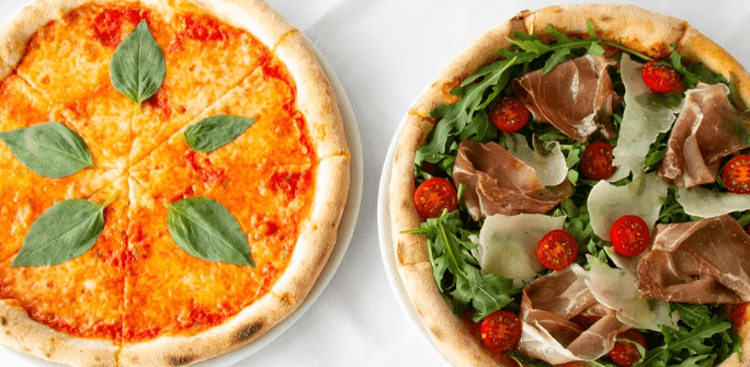 2 pizzy a lahev chilského vína podle výběru