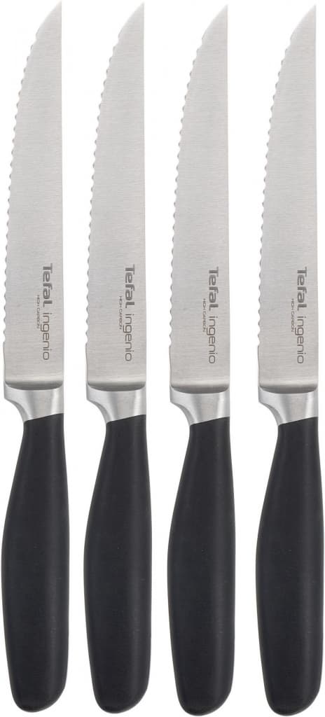Steakové nože Tefal nerez 4 ks