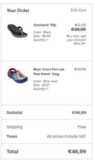 Crocs - 1+1 s 60% slevou + doprava zdarma
