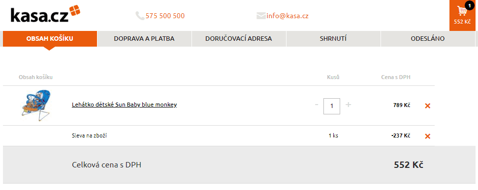 Lehátko dětské Sun Baby s vibracemi