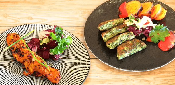 Bohaté vegetariánské degustační menu pro 2 osoby