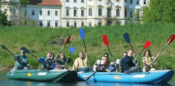 Vyhlídková plavba na raftech skrz CHKO