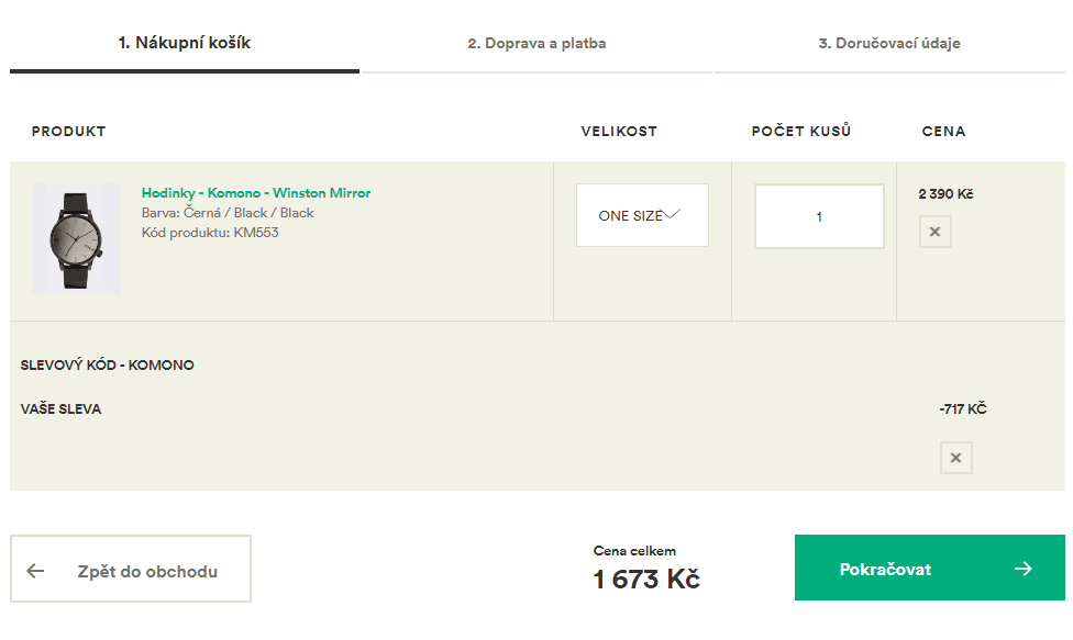Freshlabels - slevový kód -30% na Komono
