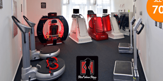 Vstup do dámského fitness studia 
