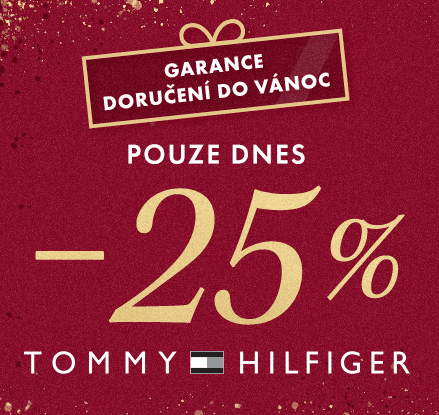 Sleva 25% na značku Tommy Hilfiger