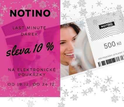 Návod na slevu 10% v eshopu Notino