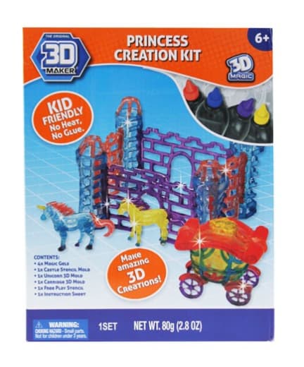 Kreativní sada 3D Magic Deluxe Princezny