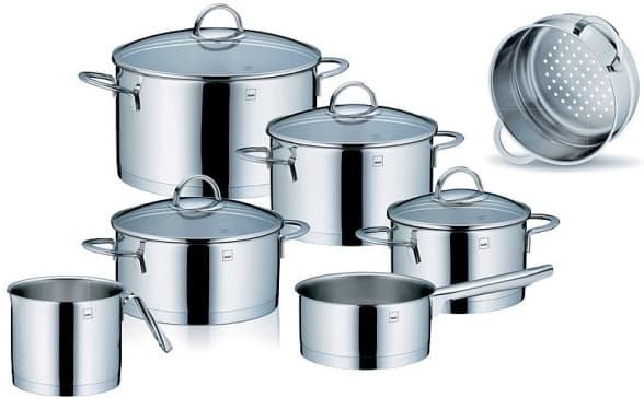 Sada nerez nádobí Kela Cailin 11 ks