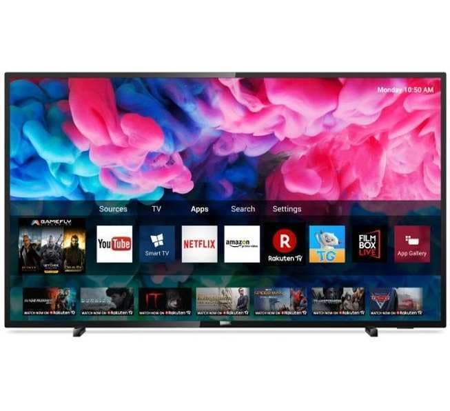Ultra HD Smart TV, HDR, 164cm, Philips