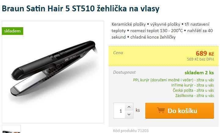 Žehlička na vlasy BRAUN Satin Hair 5