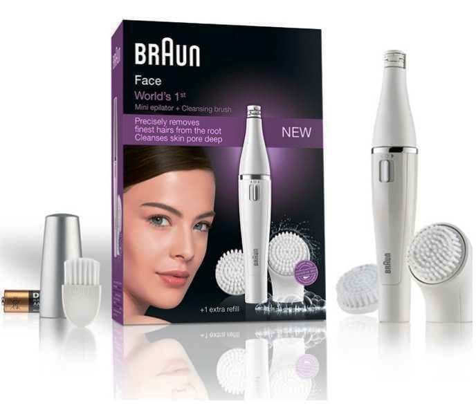 Peeling / epilátor na obličej Braun Face 820