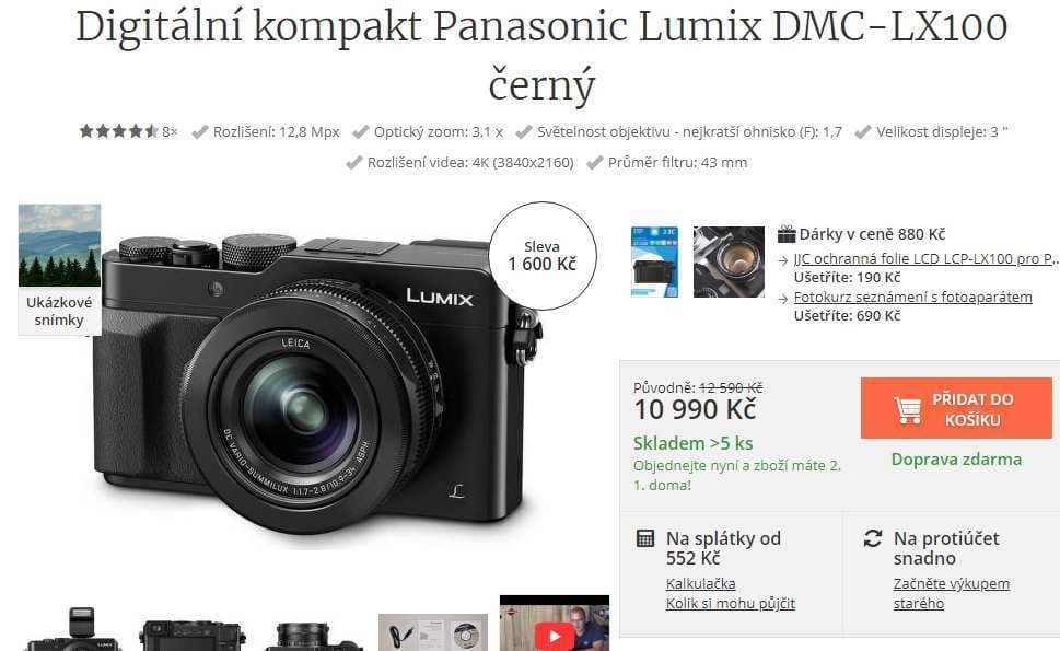 Panasonic Lumix DMC-LX100