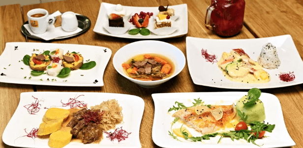 Degustační vyvážené menu pro 2 osoby