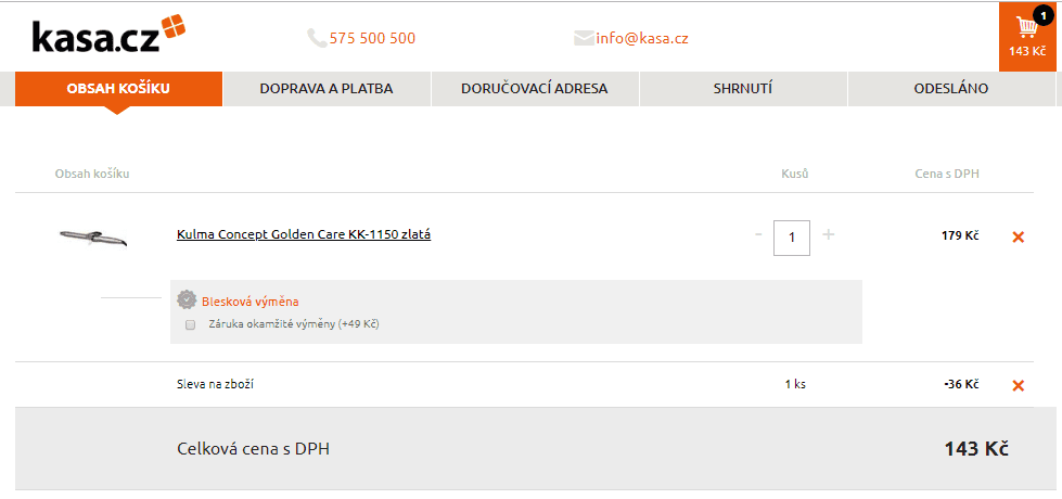 Kulma Concept Golden Care KK-1150