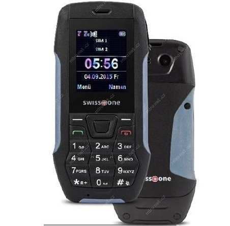 Klasický mobil Swissvoice, odolný, IP56