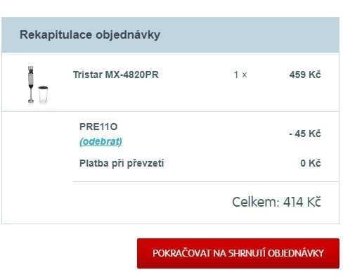 Tyčový mixér Tristar, 700 ml
