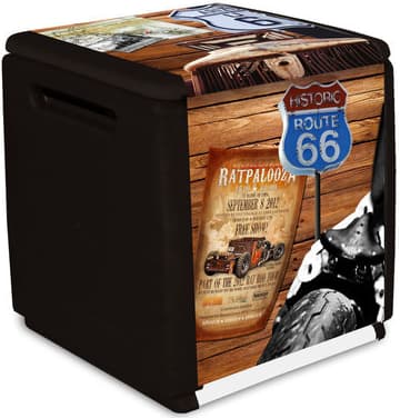 Úložný box Route 66 / 54×53×57 cm