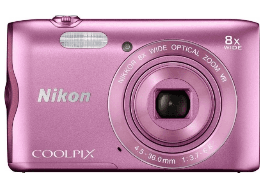 Nikon Coolpix A300, 20 MPx, 8x zoom, stabilizace