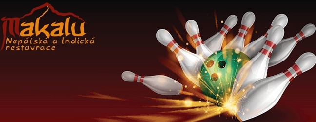 1 hodiny bowlingu na jedné dráze