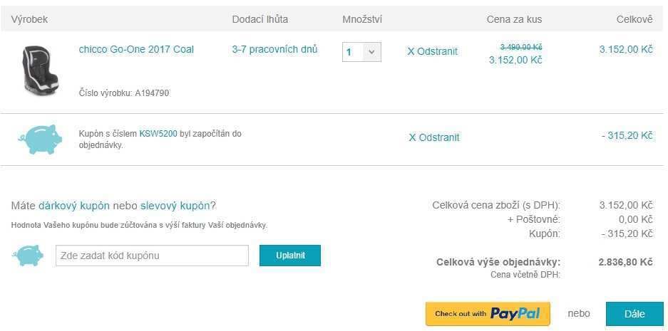 Autosedačka Chicco Go-One , 9-18 kg