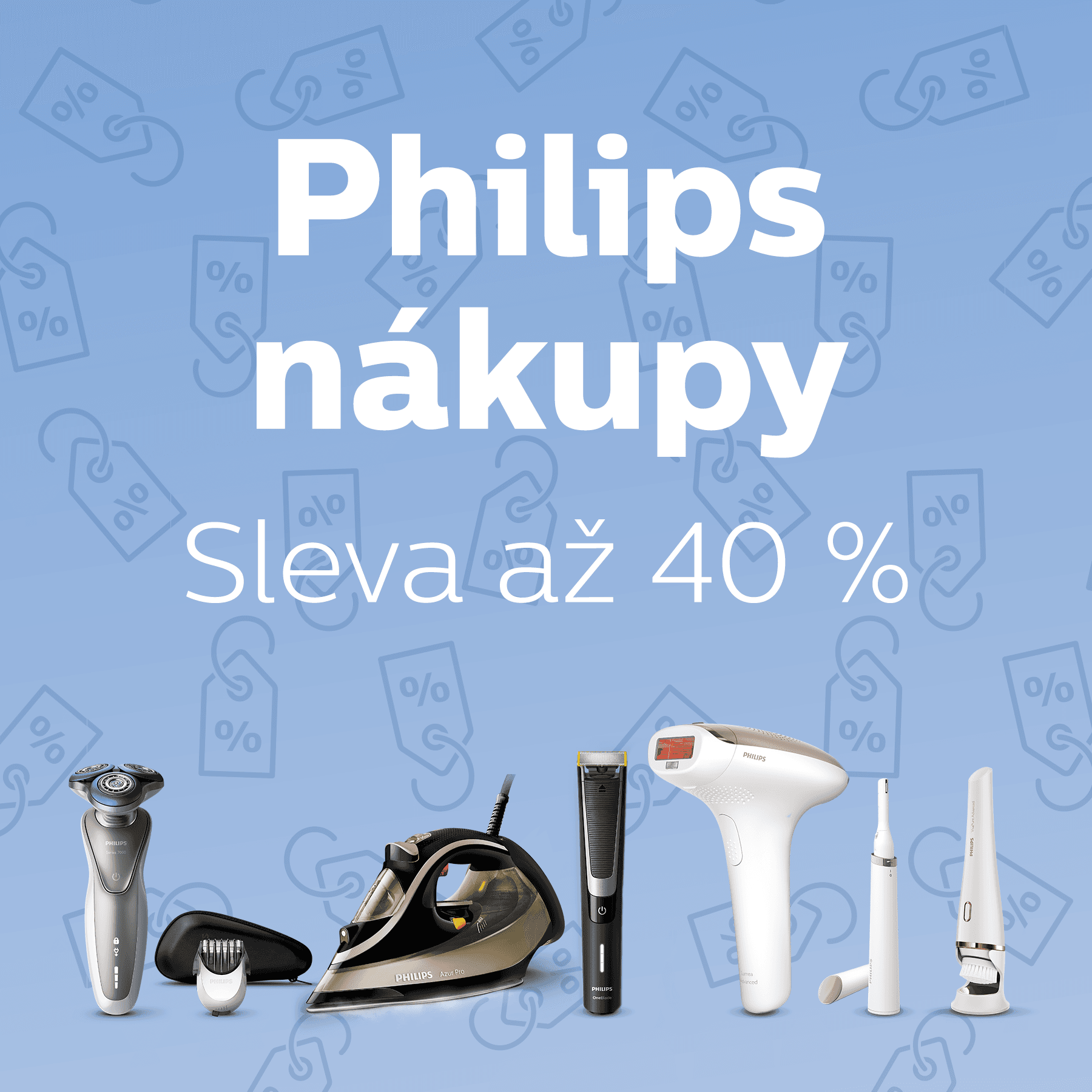 Philips nákupy slevy až -40%