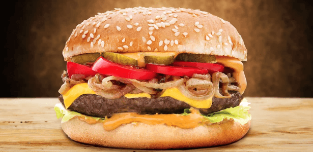 150g burger a hranolky
