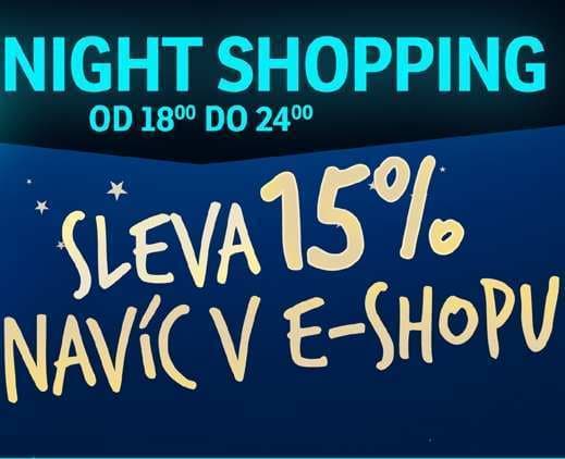 Extra sleva 15% na skoro vše