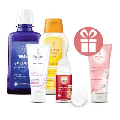 Dárek k nákupu Weleda nad 399 Kč