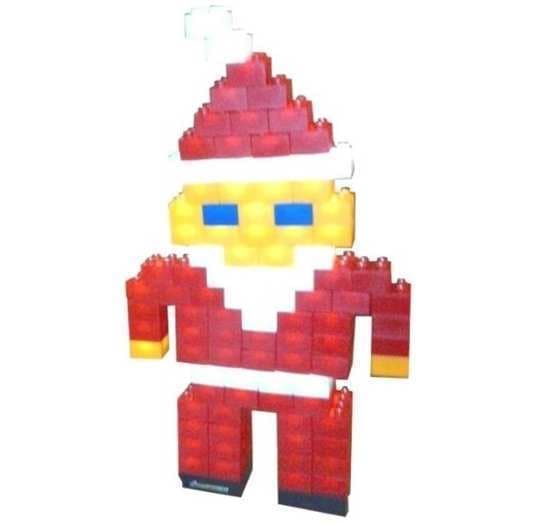 Stavebnice Light Stax, Santa Claus, svítící