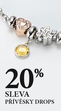 Sleva 20% na přívěsky Morellato Drops