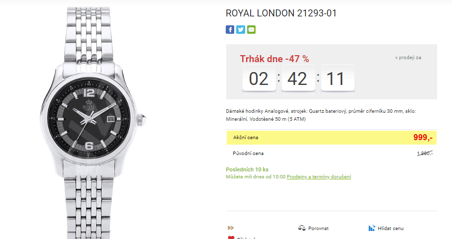 Dámské hodinky Royal London 21293-01