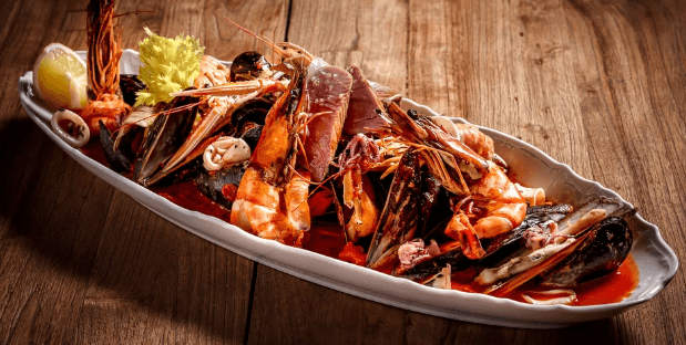 Carpaccio i plody moře: degustační menu pro 2 