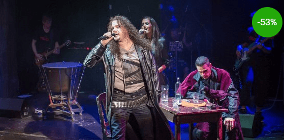 Dárková poukázka do RockOpery Praha v ceně 400 kč
