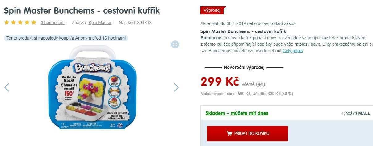 Kreativní sada pro děti Spin Master Bunchems