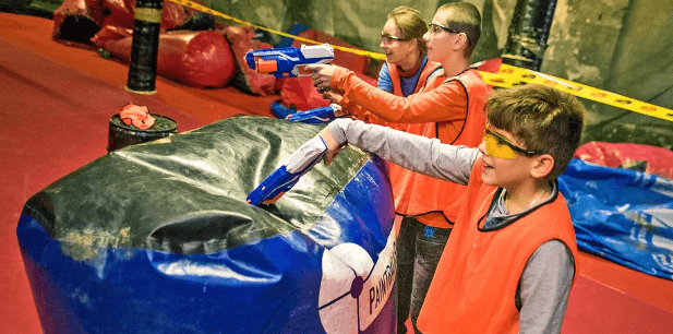 Nerf Arena, tréninky pro bojovníky 