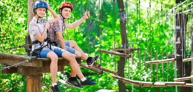 Adrenalin v lanovém centru - vstupenky