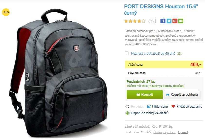 Batoh PORT DESIGNS Houston 15.6"