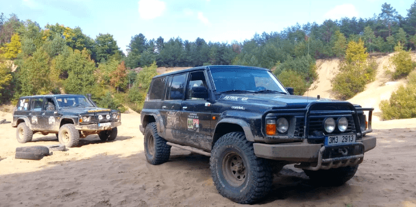 Jízda speciálem Nissan Patrol