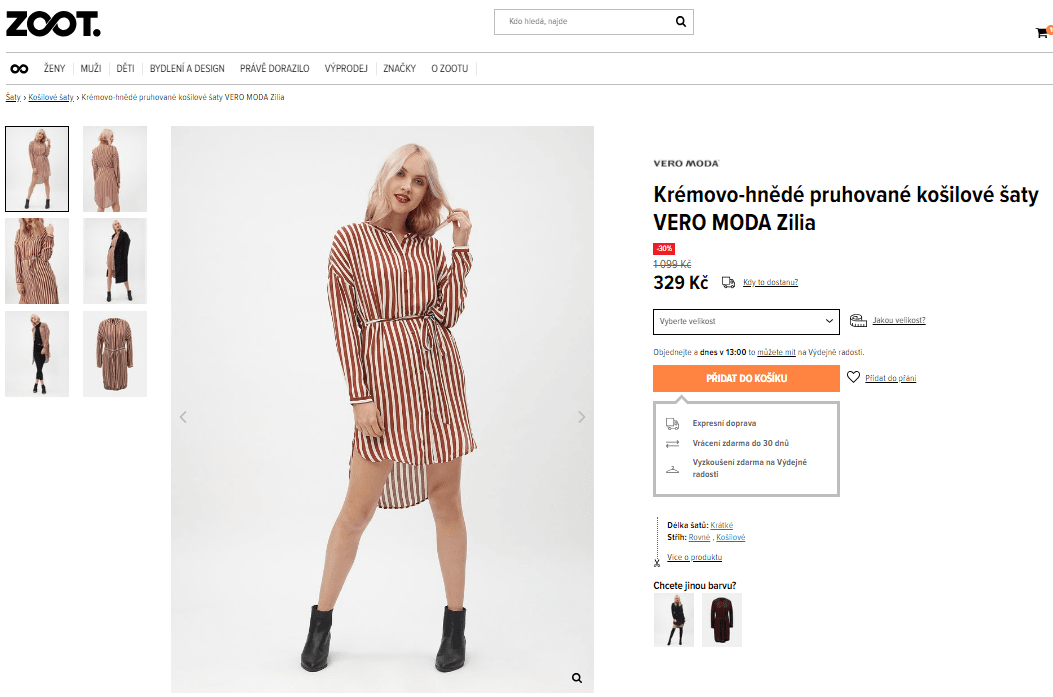 Zoot - sleva až 70% na dámské šaty
