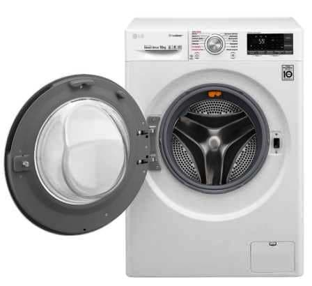 Parní pračka LG, 10kg, 1400 ot., NFC, A+++