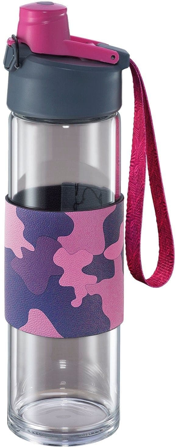 Láhev na vodu Cilio růžová 630 ml