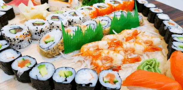 Sushi set s 46 kousky