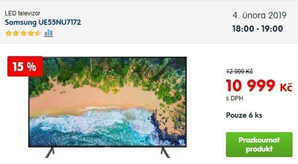 Ultra HD Smart TV, HDR, 138cm, Samsung