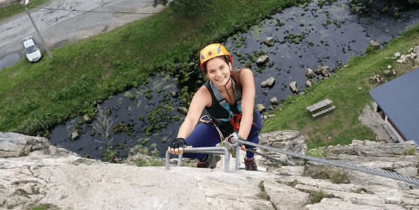 3 hod. via ferrata lezení s trenérem pro jednoho