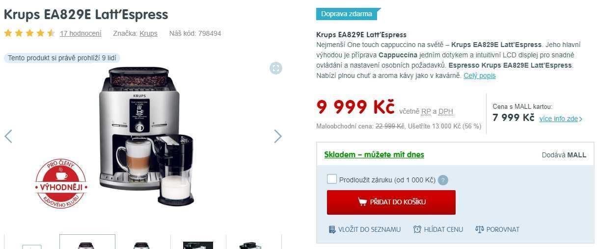 Plnoautomat Krups Latt‘Espress Premium
