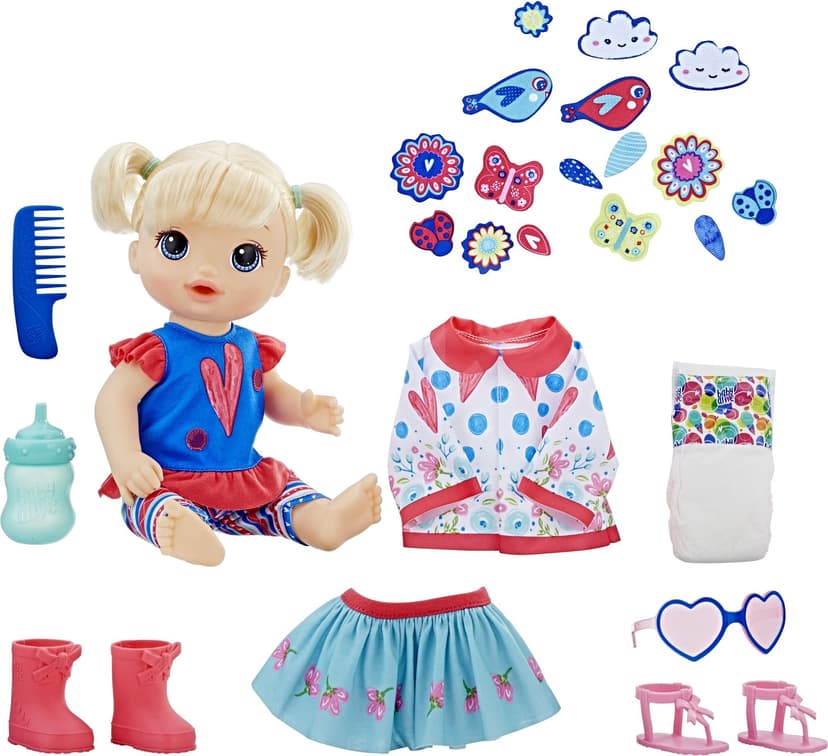 Baby Alive Panenka s náhradním oblečením