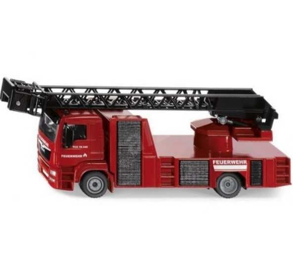 Kovová hračka hasičské auto, 30 cm