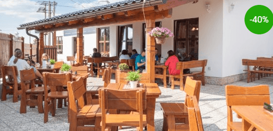 Voucher v hodnotě 300 Kč na jídlo v rest. Planiska